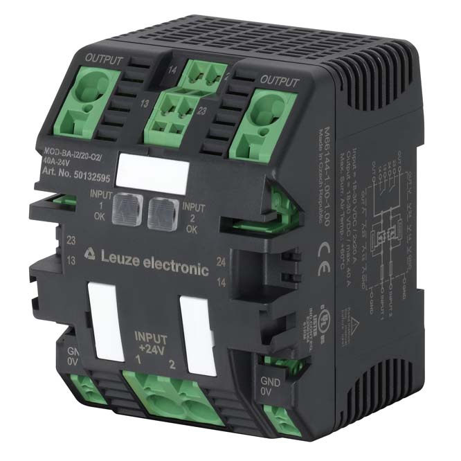 MOD-BA-I2/20-O2/40A-24V (арт. 50132595) Блок питания MOD-BA-I2/20-O2/40A-24V (арт. 50132595) Блок питания